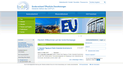 Desktop Screenshot of bvoed.de